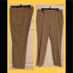 NWT- Ladies tan dress pants by Adrianna Papell